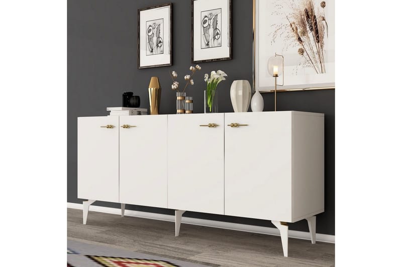 Konsoll Miyuki Hvit - Hvit - Møbler - Bord - Avlastningsbord - Gangbord