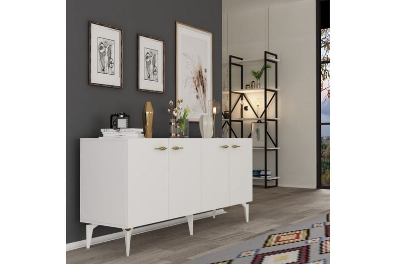 Konsoll Miyuki Hvit - Hvit - Møbler - Bord - Avlastningsbord - Gangbord