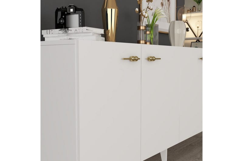 Konsoll Miyuki Hvit - Hvit - Møbler - Bord - Avlastningsbord - Gangbord