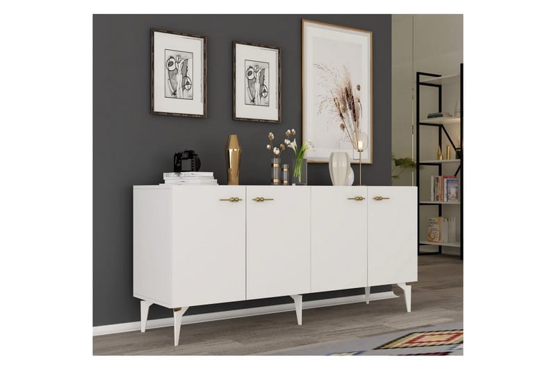 Konsoll Miyuki Hvit - Hvit - Møbler - Bord - Avlastningsbord - Gangbord