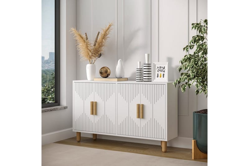 Konsoll Roger Hvit - Hvit - Møbler - Bord - Avlastningsbord - Gangbord