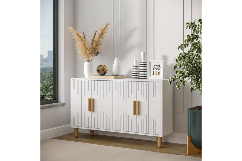 Konsoll Roger Hvit - Hvit - Møbler - Bord - Avlastningsbord - Gangbord