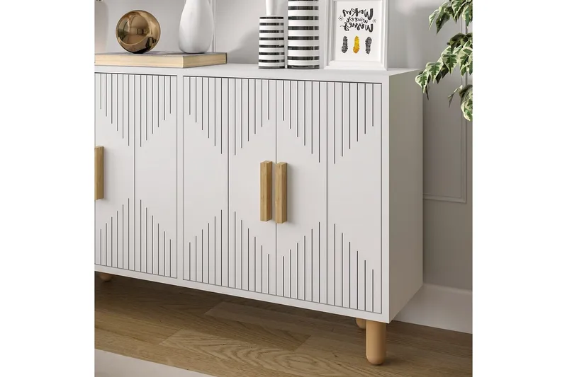 Konsoll Roger Hvit - Hvit - Møbler - Bord - Avlastningsbord - Gangbord