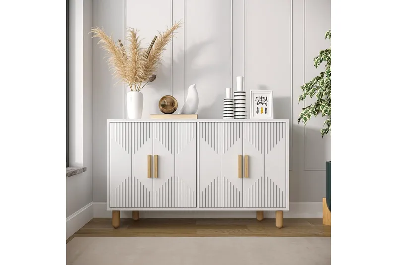 Konsoll Roger Hvit - Hvit - Møbler - Bord - Avlastningsbord - Gangbord