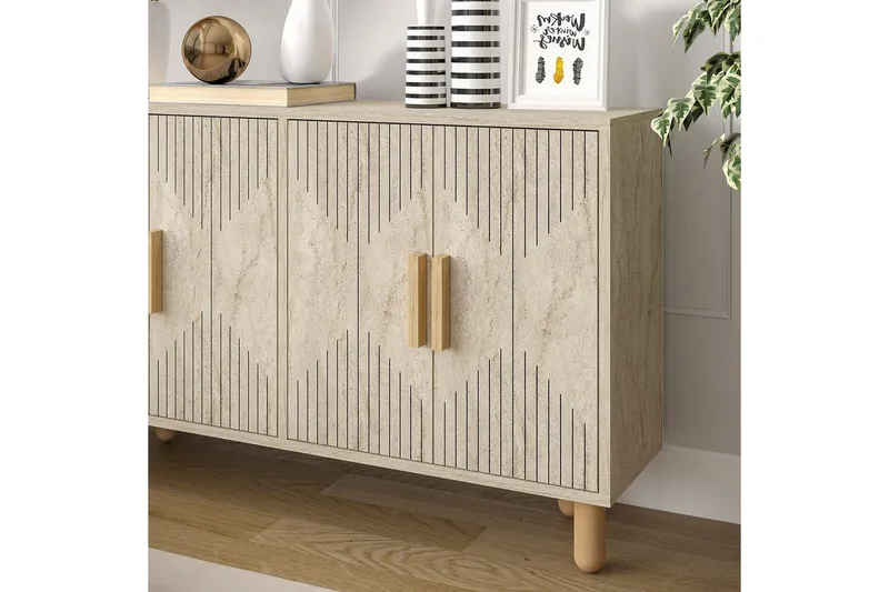 Konsoll Roger Traverten - Traverten - Møbler - Bord - Avlastningsbord - Gangbord