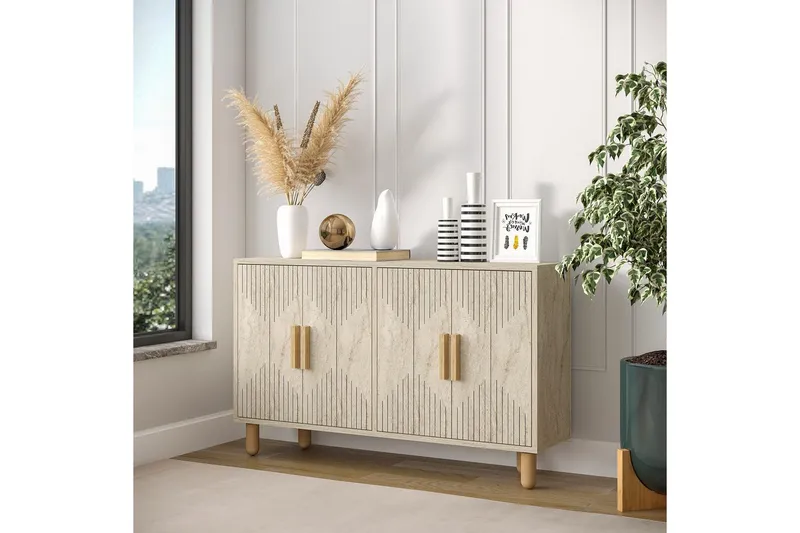 Konsoll Roger Traverten - Traverten - Møbler - Bord - Avlastningsbord - Gangbord