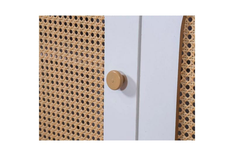 Konsoll Terra Hvit / Eik - Mellomfarget tre/Hvit - Møbler - Bord - Avlastningsbord - Gangbord