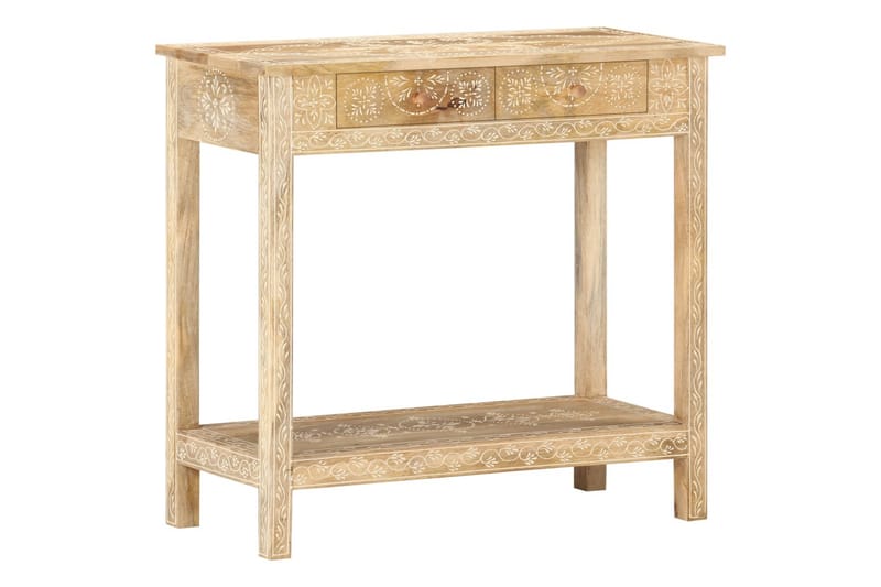 Konsollbord 80x35x74 cm heltre mango - Brun - Møbler - Bord - Avlastningsbord - Lampebord & sidebord
