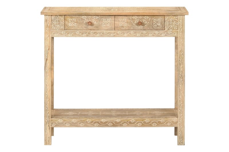 Konsollbord 80x35x74 cm heltre mango - Brun - Møbler - Bord - Avlastningsbord - Lampebord & sidebord