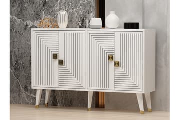 Ahart Konsollbord 120 cm - Hvit - Oppbevaring - Oppbevaringsmøbler - Sideboard & skjenker