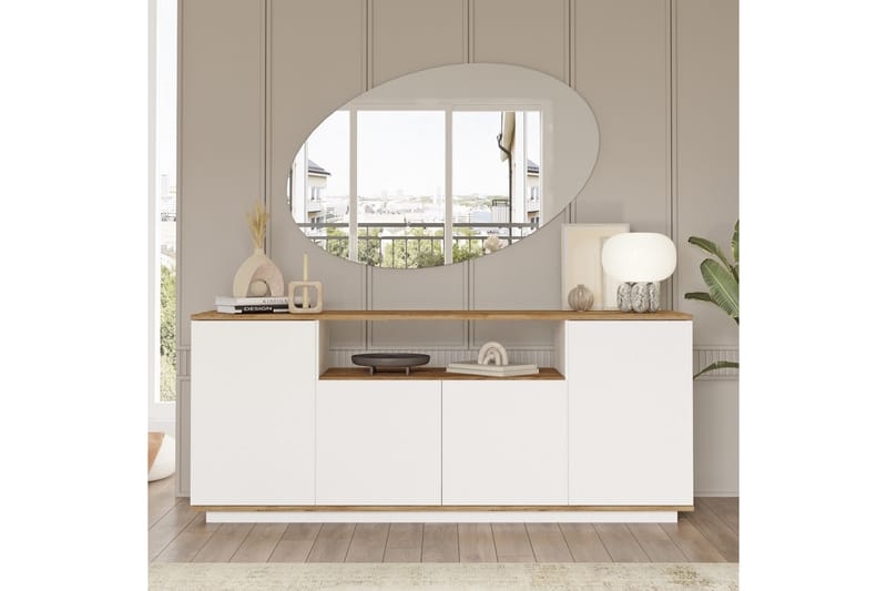 Anari Konsollbord 180 cm - Brun/Hvit - Møbler - Bord - Avlastningsbord - Konsollbord