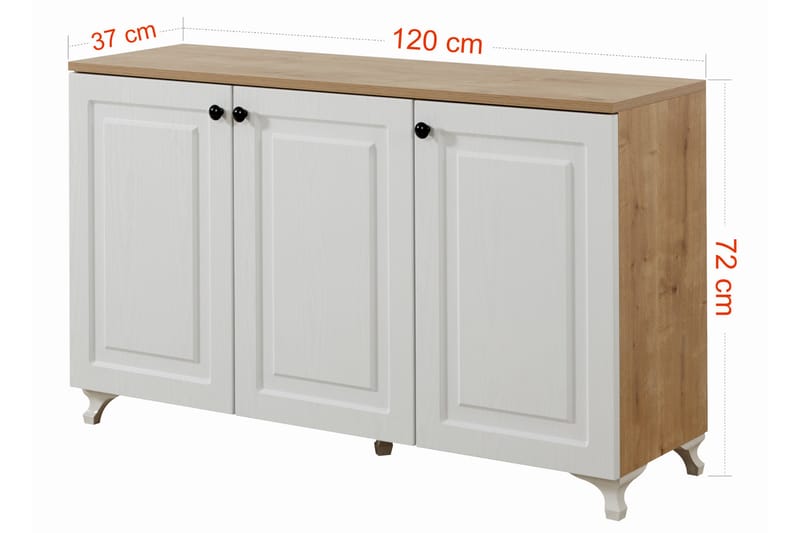 Andifli Konsollbord 120x72 cm - Blå - Møbler - Bord - Avlastningsbord - Konsollbord