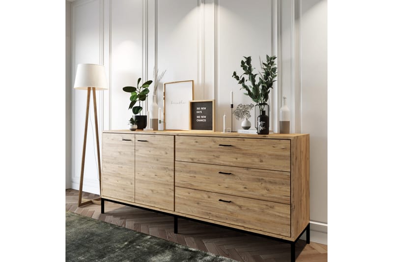 Andifli Konsollbord 18080 cm - Brun - Møbler - Bord - Avlastningsbord - Konsollbord