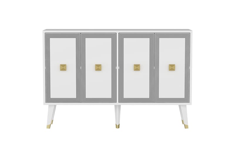 Ansel Konsollbord 120 cm - Hvit - Oppbevaring - Oppbevaringsmøbler - Sideboard & skjenker