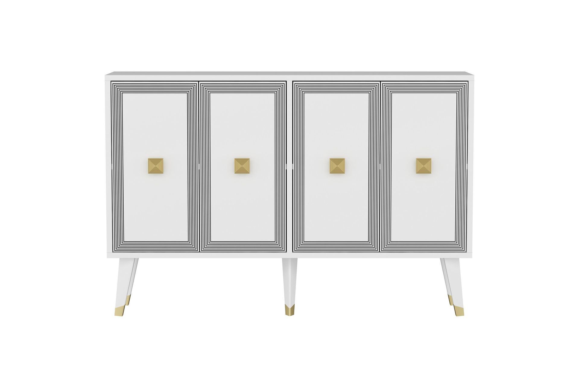 Ansel Konsollbord 120 cm - Hvit - Møbler - Bord - Avlastningsbord - Konsollbord