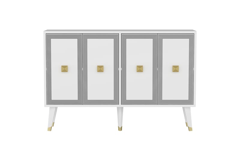 Ansel Konsollbord 120 cm - Hvit - Møbler - Bord - Avlastningsbord - Konsollbord