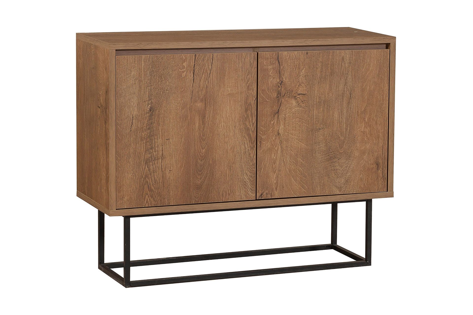 Ardauli Konsoll Sidebord 90 cm - Mørkebrun/Svart