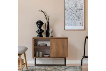 Ardauli Konsoll Sidebord 90 cm - Mørkebrun/Svart - Møbler - Bord - Avlastningsbord - Konsollbord