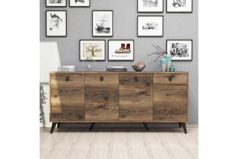 Athodna Konsollbord 180 cm - Mørkebrun - Møbler - Bord - Avlastningsbord - Konsollbord