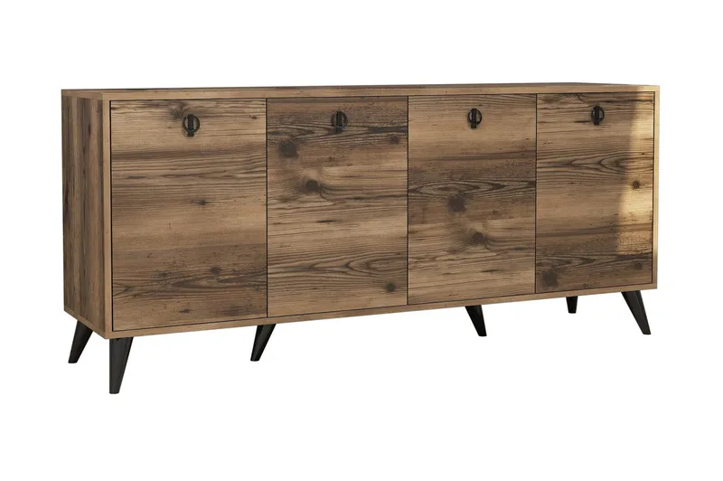 Athodna Konsollbord 180 cm, Mørkebrun