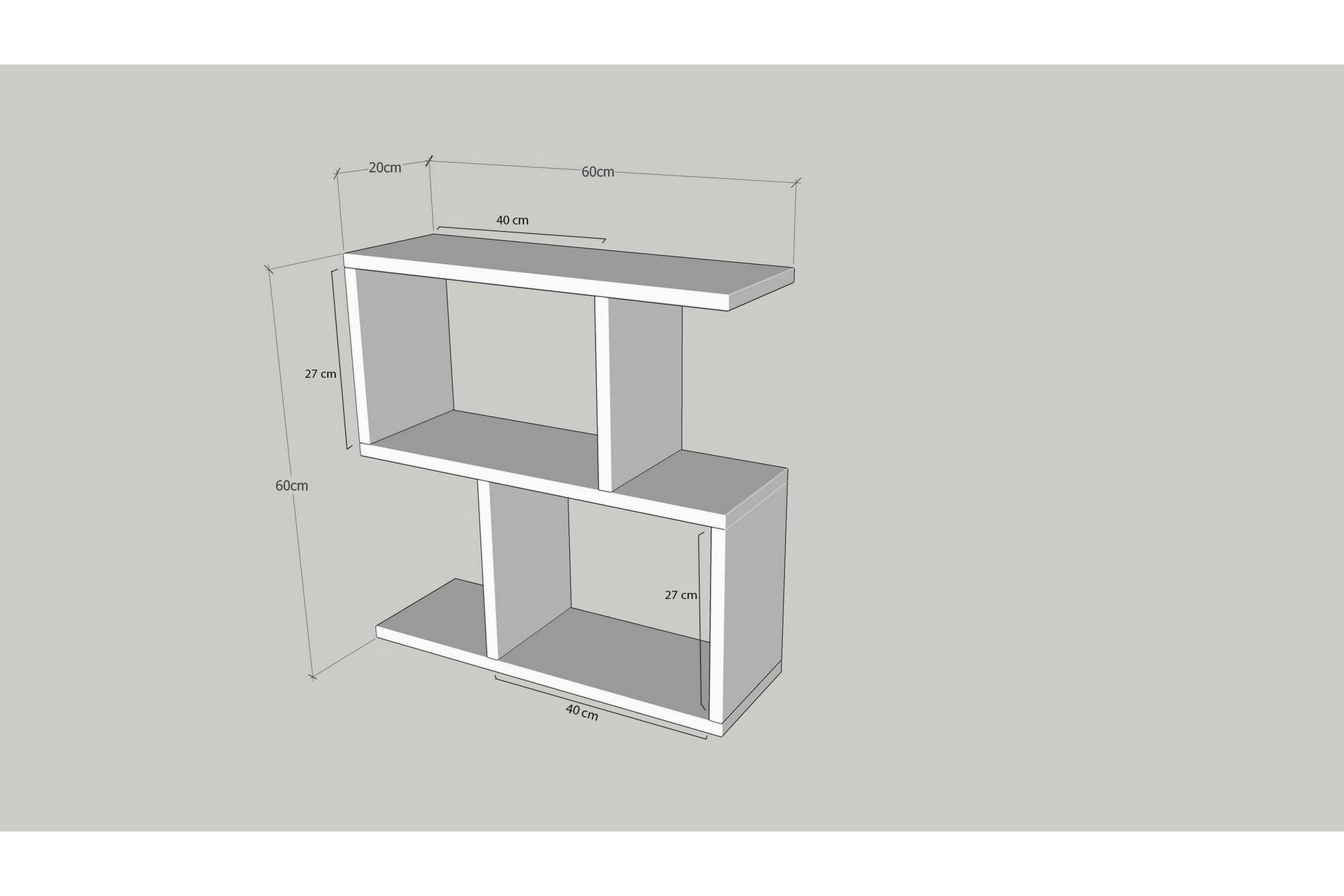 Berdez Skjenk 60 cm - Svart - Møbler - Bord - Avlastningsbord - Konsollbord