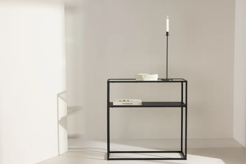 Bogóta Skjenk 80x30 cm - Svart - Møbler - Bord - Avlastningsbord - Konsollbord