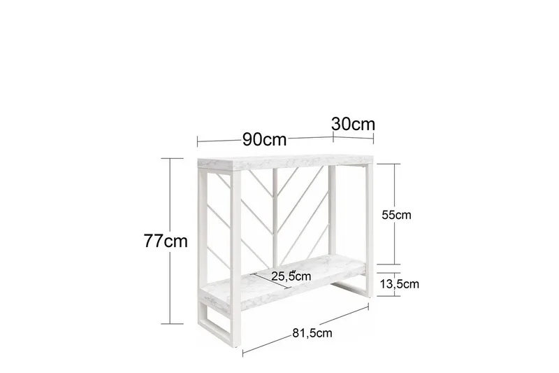 Konsollbord Brielle - Møbler - Bord - Avlastningsbord - Gangbord