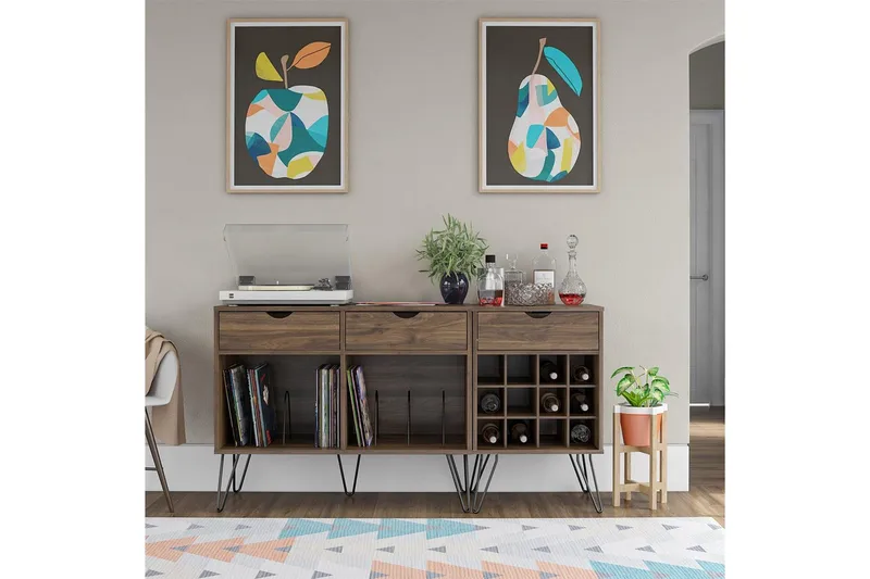 Konsollbord Concord Valnøtt - Valnøtt - Møbler - Bord - Avlastningsbord - Gangbord