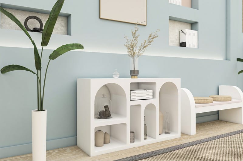 Dalim Konsollbord 120 cm - Hvit - Møbler - Bord - Avlastningsbord - Konsollbord