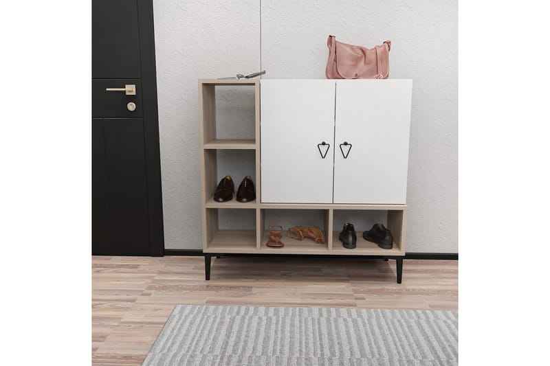 Desgrar Konsollbord 100x100 cm - Hvit - Møbler - Bord - Avlastningsbord - Konsollbord