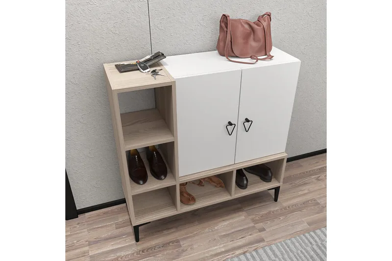 Desgrar Konsollbord 100x100 cm - Hvit - Møbler - Bord - Avlastningsbord - Konsollbord