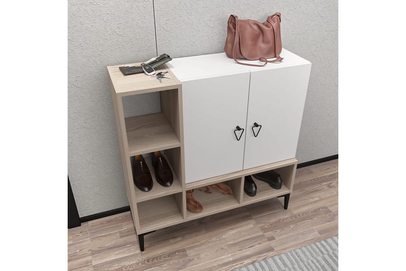 Desgrar Konsollbord 100x100 cm - Hvit - Møbler - Bord - Avlastningsbord - Konsollbord