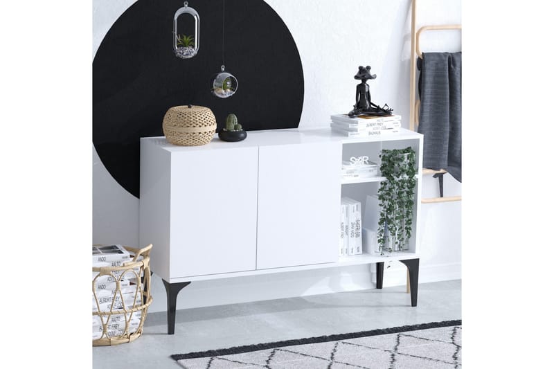 Desgrar Konsollbord 120x80 cm - Hvit - Møbler - Bord - Avlastningsbord - Konsollbord