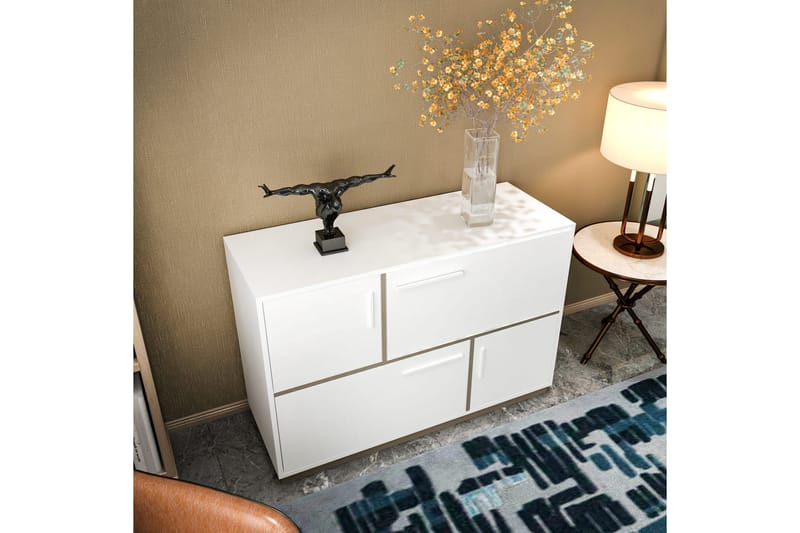 Desgrar Konsollbord 120x81,6 cm - Hvit - Møbler - Bord - Avlastningsbord - Konsollbord