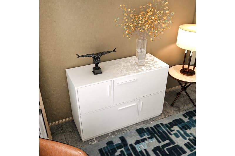 Desgrar Konsollbord 120x81,6 cm - Hvit - Møbler - Bord - Avlastningsbord - Konsollbord