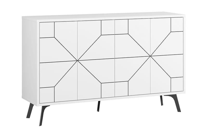Desgrar Konsollbord 123x62,4 cm - Hvit - Møbler - Bord - Avlastningsbord - Konsollbord