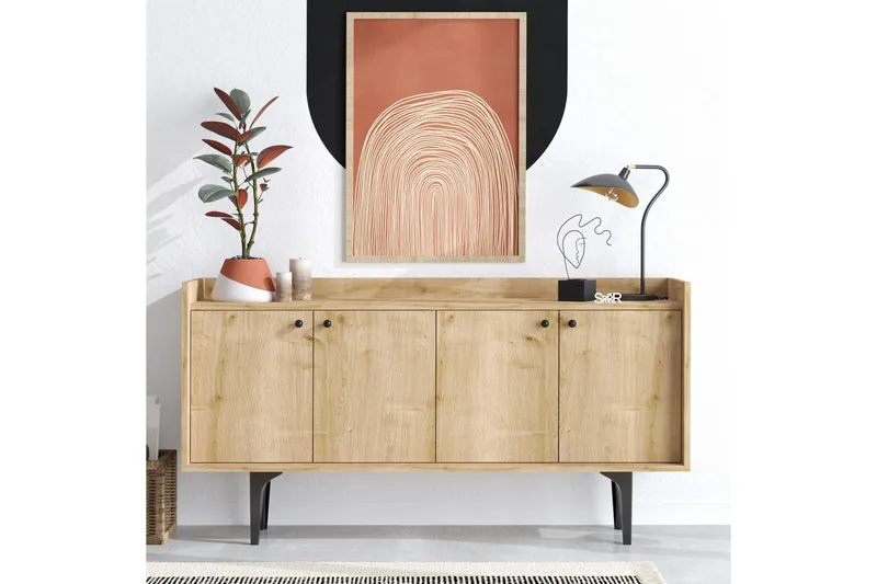 Desgrar Konsollbord 150x80 cm - Blå - Møbler - Bord - Avlastningsbord - Konsollbord