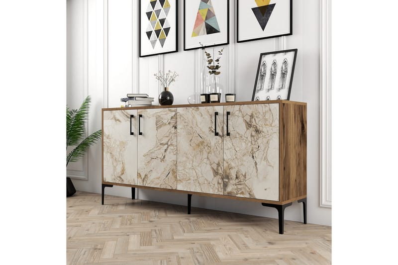 Desgrar Konsollbord 160x78 cm - Brun - Møbler - Bord - Avlastningsbord - Konsollbord