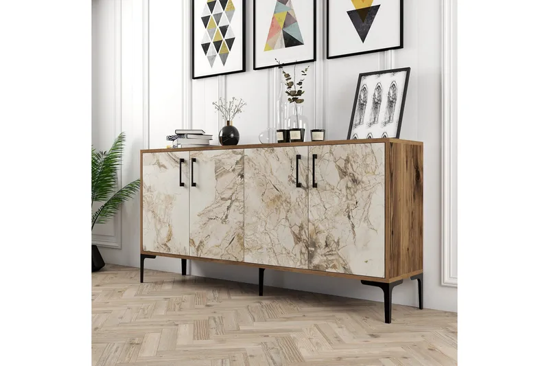 Desgrar Konsollbord 160x78 cm - Brun - Møbler - Bord - Avlastningsbord - Konsollbord