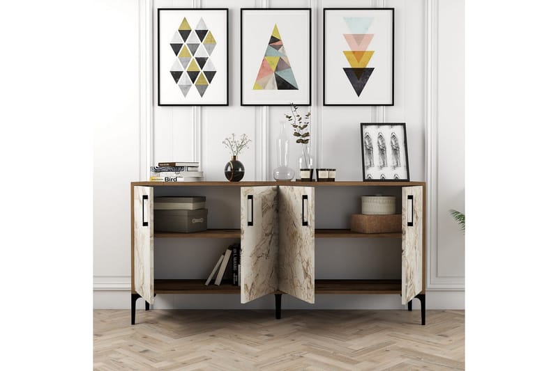 Desgrar Konsollbord 160x78 cm - Brun - Møbler - Bord - Avlastningsbord - Konsollbord