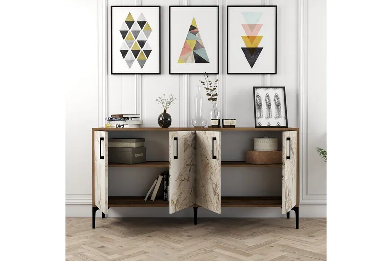 Desgrar Konsollbord 160x78 cm - Brun - Møbler - Bord - Avlastningsbord - Konsollbord