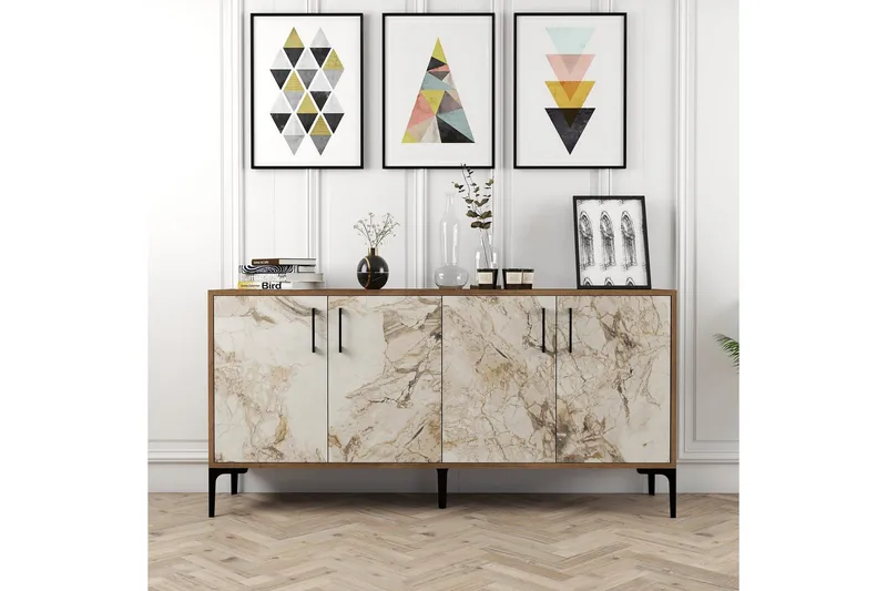 Desgrar Konsollbord 160x78 cm - Brun - Møbler - Bord - Avlastningsbord - Konsollbord