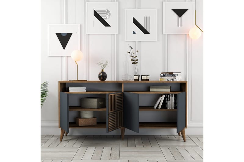 Desgrar Konsollbord 160x78 cm - Brun - Møbler - Bord - Avlastningsbord - Konsollbord