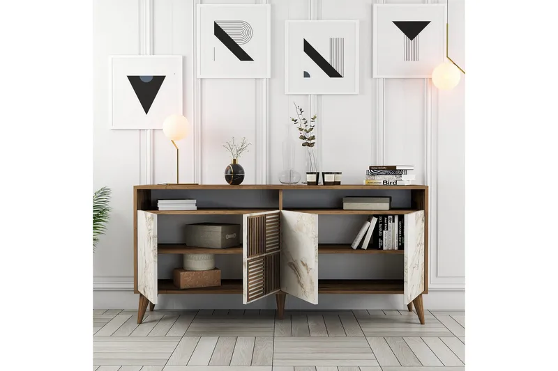 Desgrar Konsollbord 160x78 cm - Brun - Møbler - Bord - Avlastningsbord - Konsollbord