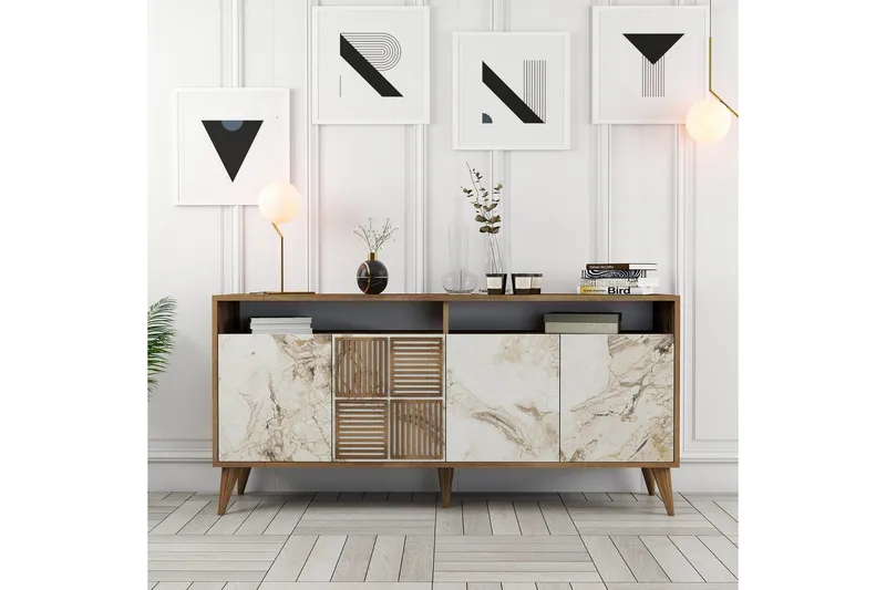 Desgrar Konsollbord 160x78 cm - Brun - Møbler - Bord - Avlastningsbord - Konsollbord