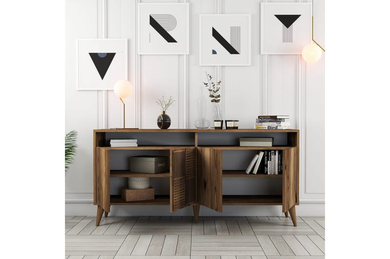 Desgrar Konsollbord 160x78 cm - Brun - Møbler - Bord - Avlastningsbord - Konsollbord