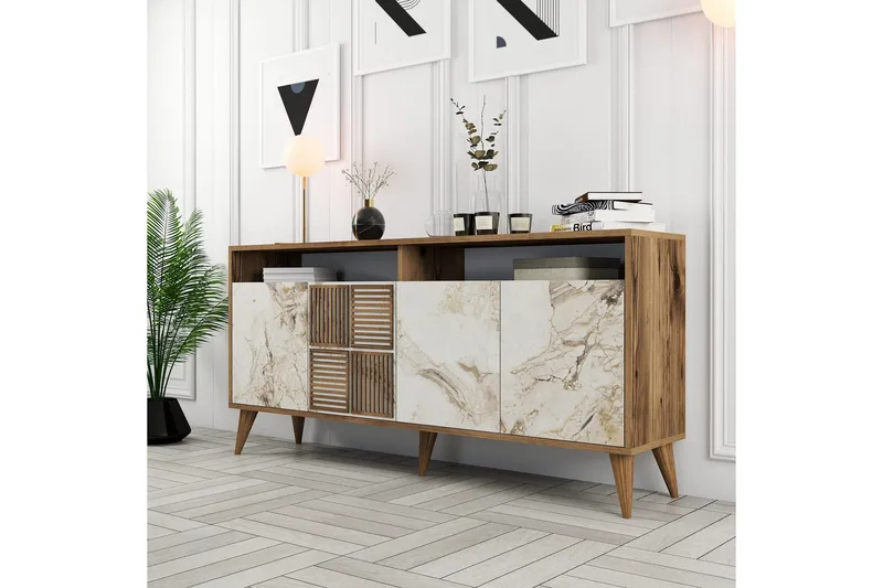 Desgrar Konsollbord 160x78 cm - Brun - Møbler - Bord - Avlastningsbord - Konsollbord