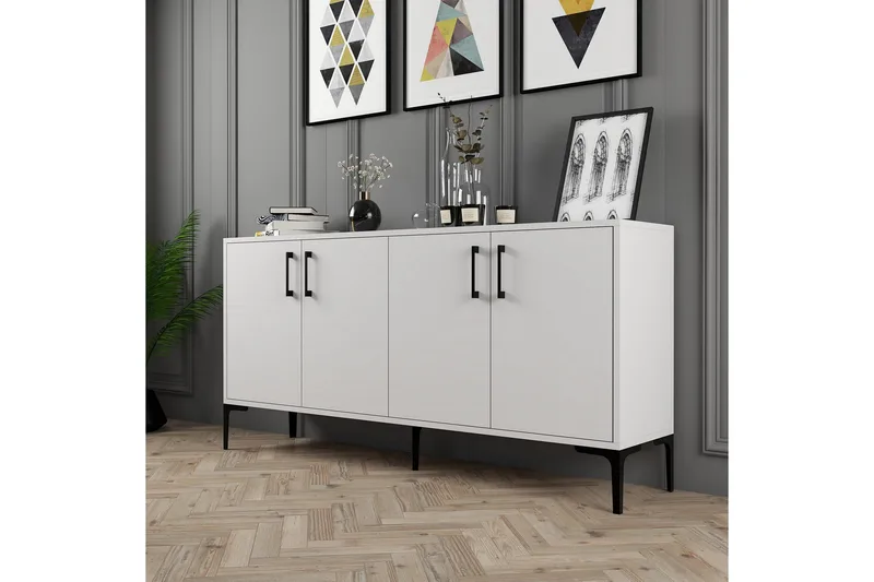 Desgrar Konsollbord 160x78 cm - Hvit - Møbler - Bord - Avlastningsbord - Konsollbord