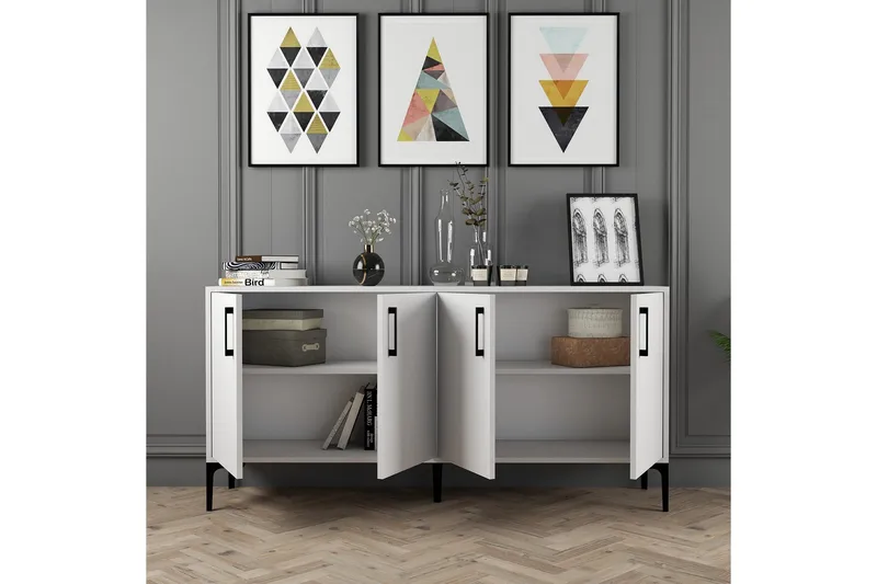 Desgrar Konsollbord 160x78 cm - Hvit - Møbler - Bord - Avlastningsbord - Konsollbord