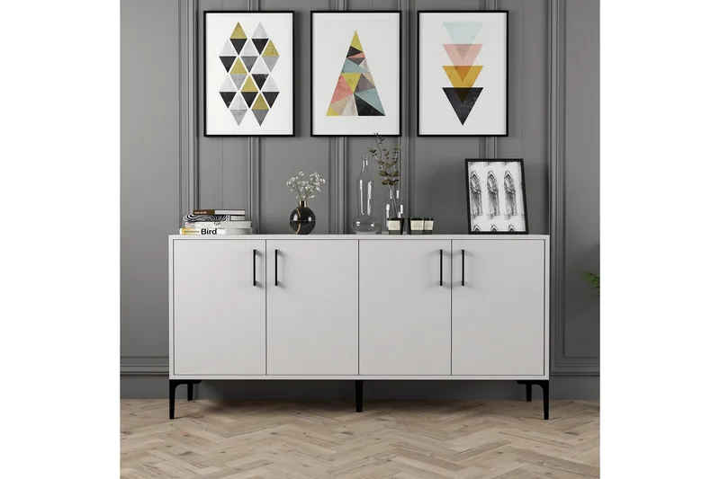 Desgrar Konsollbord 160x78 cm - Hvit - Møbler - Bord - Avlastningsbord - Konsollbord